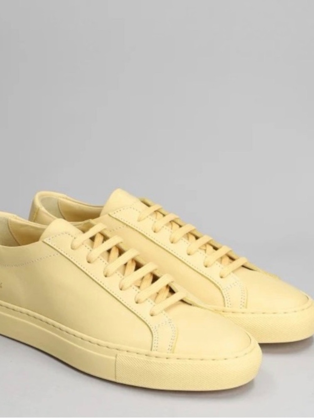 Woman by Common Projects Original Achilles Low Sneaker Butter Beige Leather